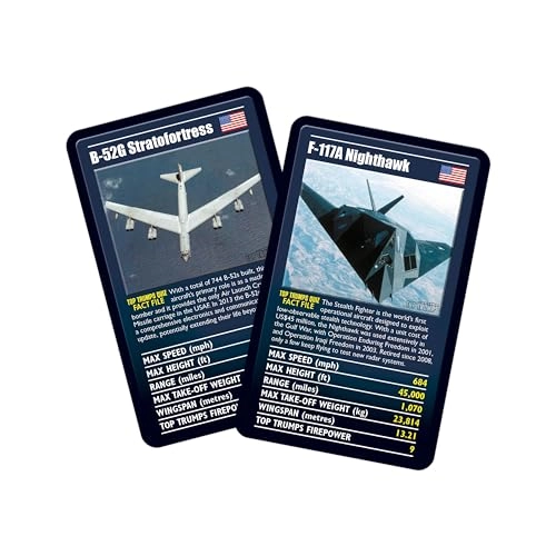 Ultimate Military Jets - Card Game