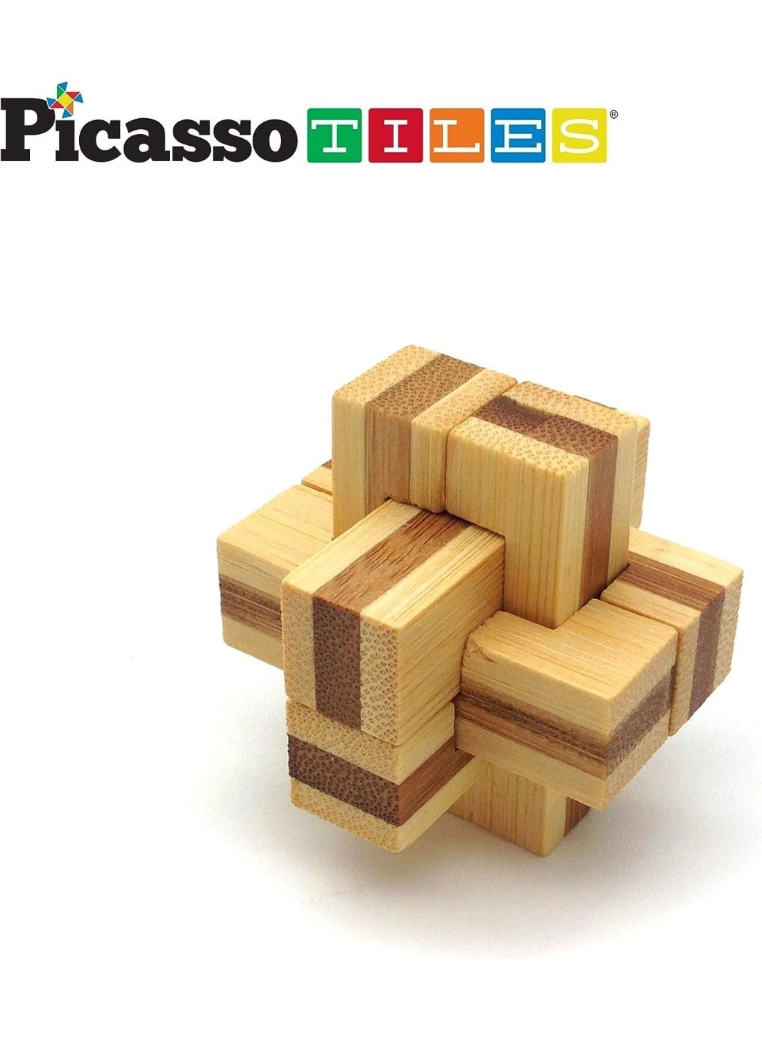 Wooden Interlocking Puzzle - 3+ 8 pieces