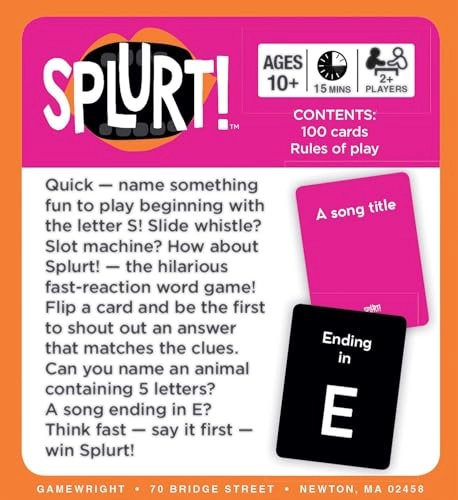 Splurt! - Card Game