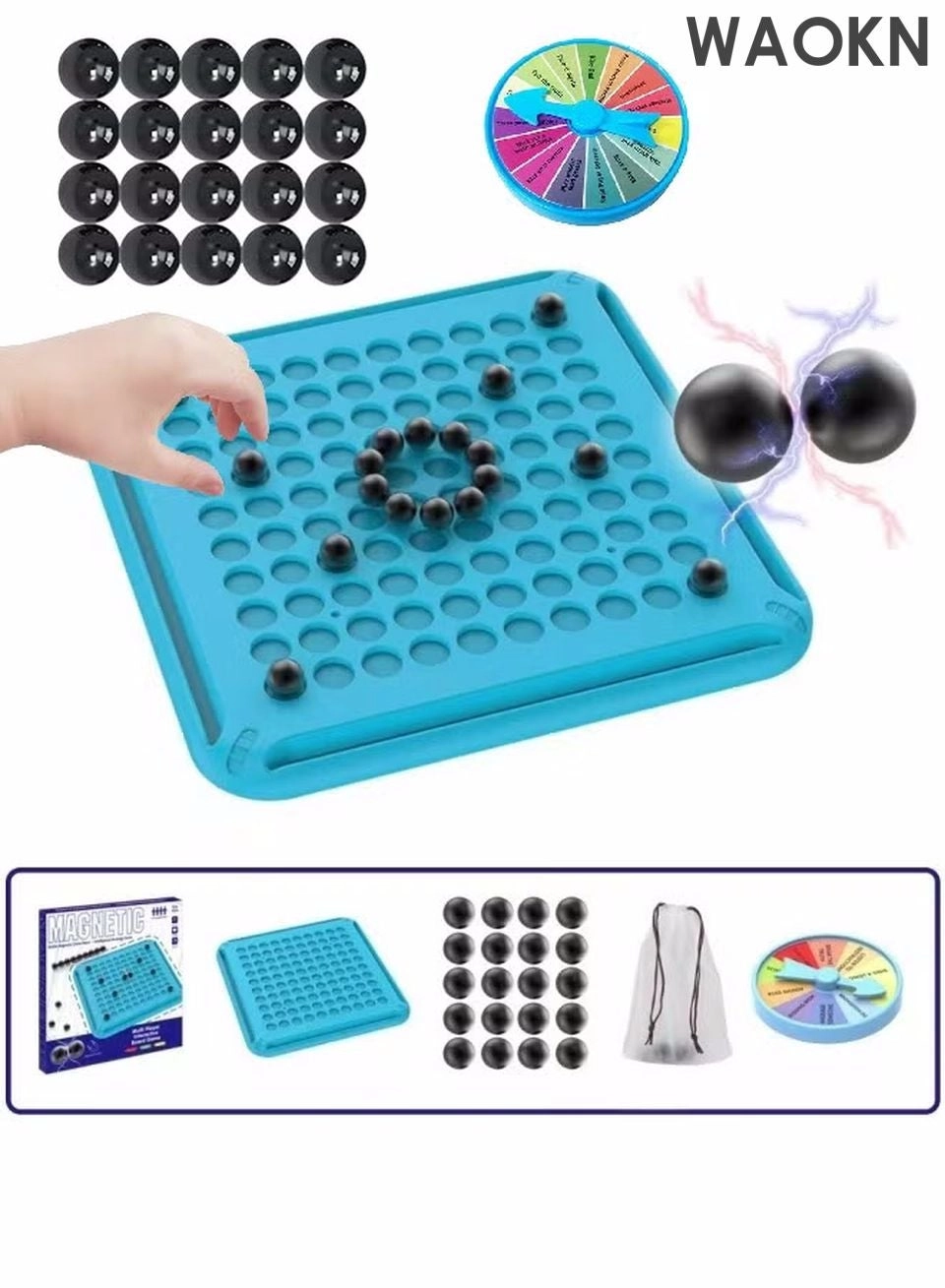 Magnetic Cluster Ball - Interactive Strategy Magnetic Balls