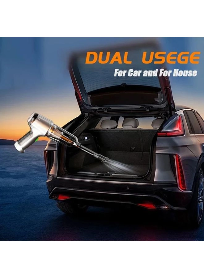 4-in-1 Wireless Handheld Vacuum Cleaner - 2000mAh