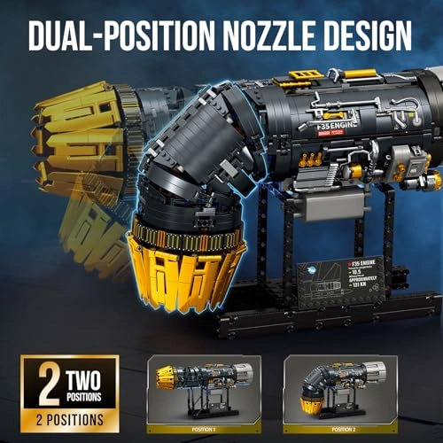 F35B Engine Kit - 1812 pcs for ages 14+