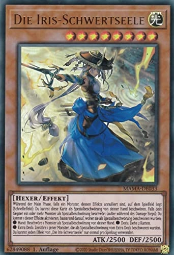Yugioh The Iris Sword Soul MAMA-DE033 - German