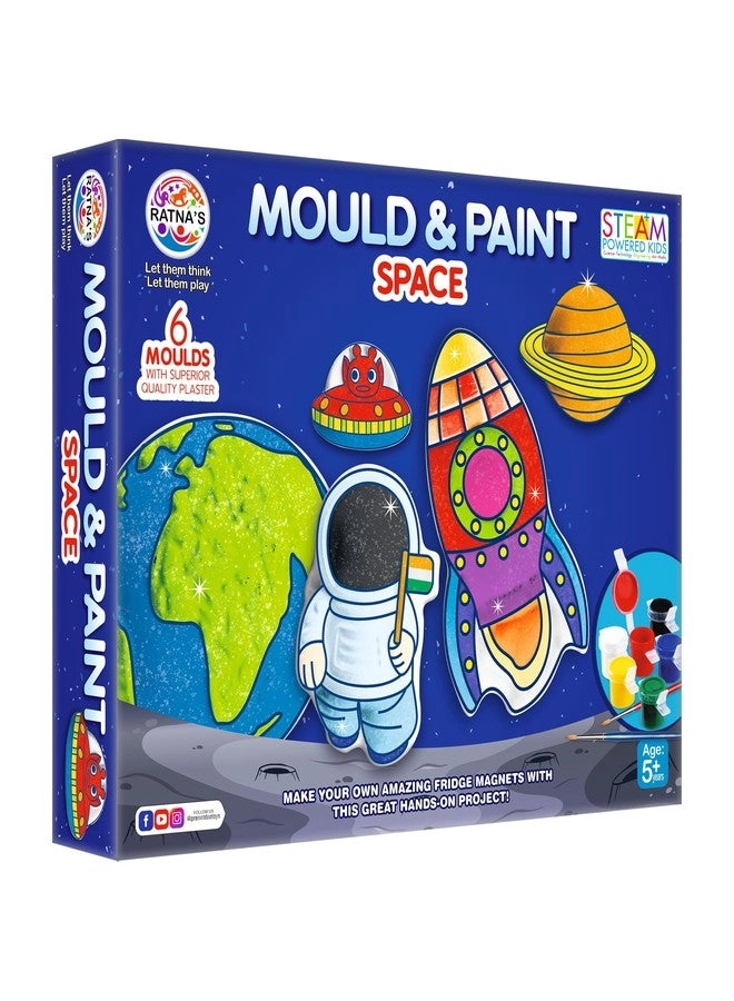 RATNA'S Mould & Paint Space Themed DIY Kit - 6 piece(s)