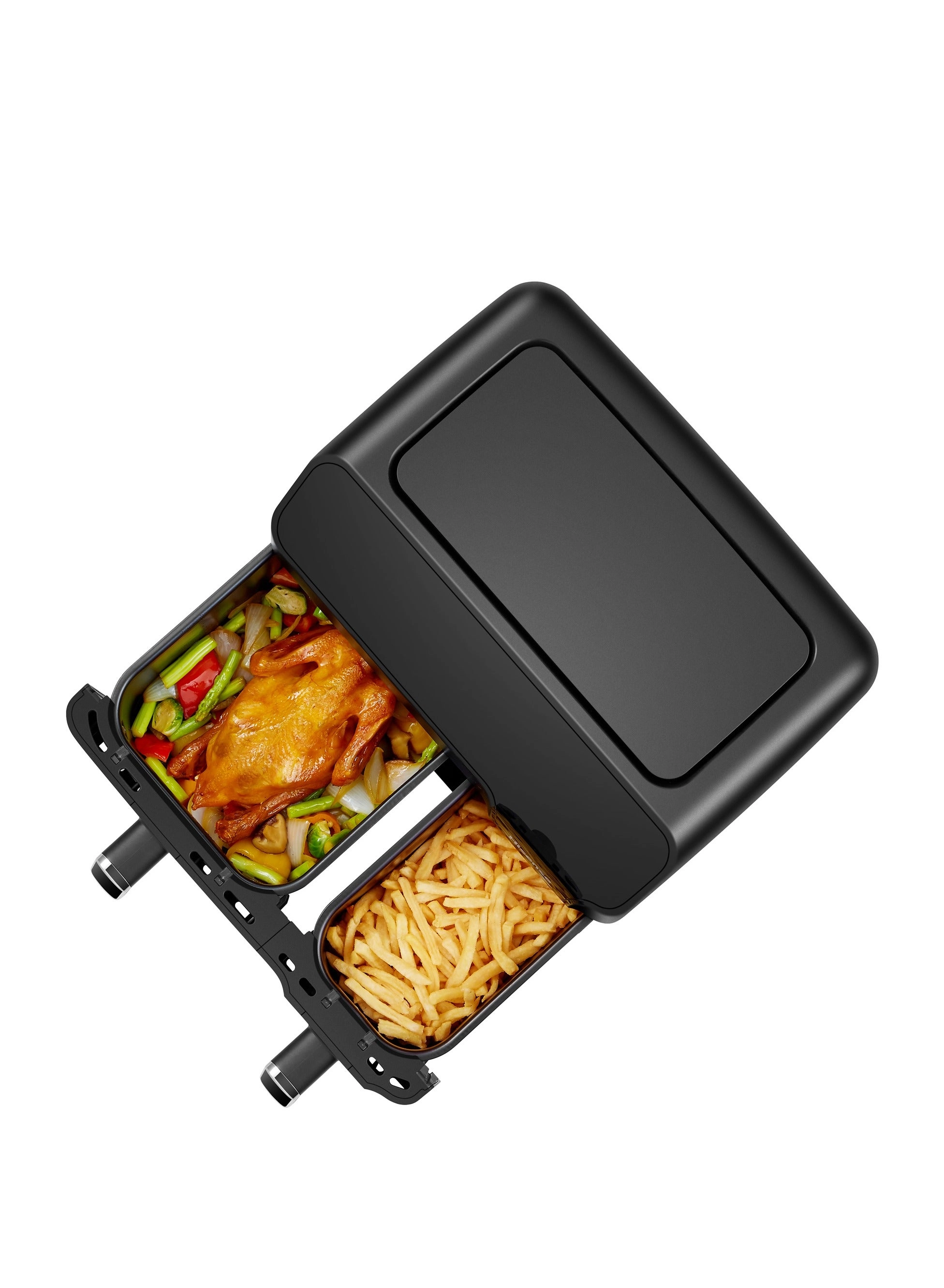 Air Fryer H09AFBK2S5 - Dual Cooking Zone; 8 Preset Programs; 360° Circulation