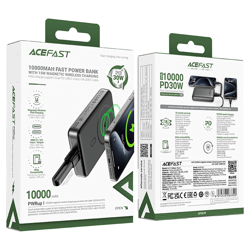 M10 - 10000mAh 30W