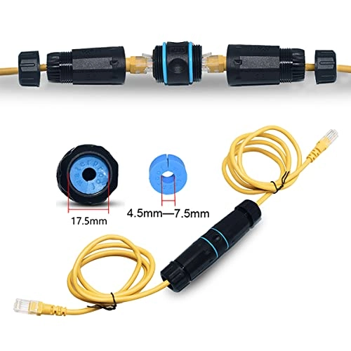 RJ45 Coupler - IP68 Waterproof Shielded Pure Copper