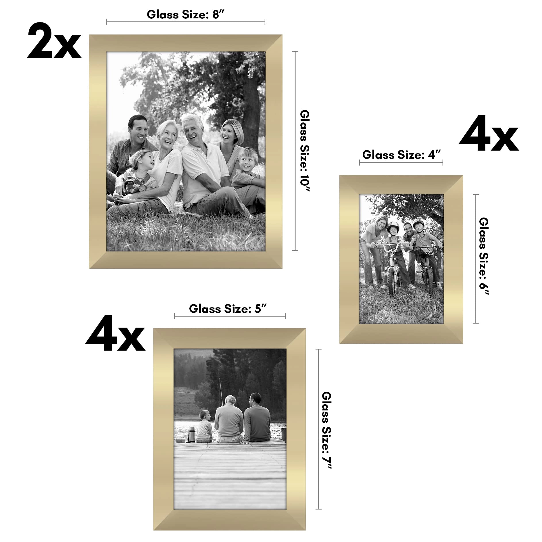 Set of 10 Picture Frames