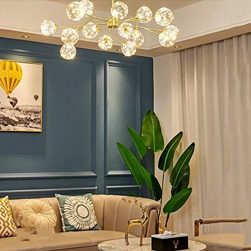 Magic Bean Molecule Chandelier