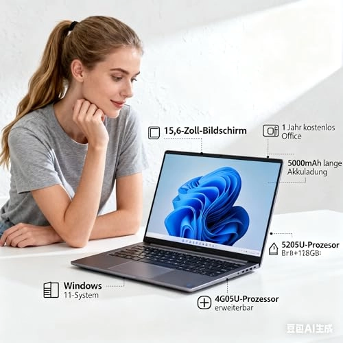 EZbook S7 Hi - 15.6'' 5205U 4GB DDR4 128GB SSD