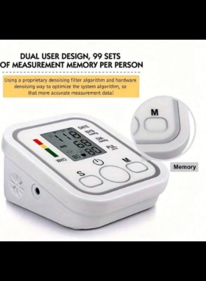 Blood Pressure Monitor - Digital Wrist Automatic Cuff