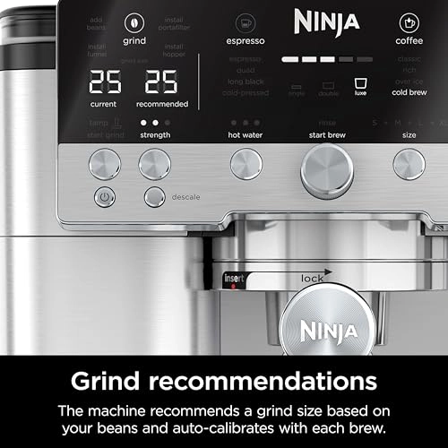 Luxe Premier - 3-in-1 integrated grinder frother
