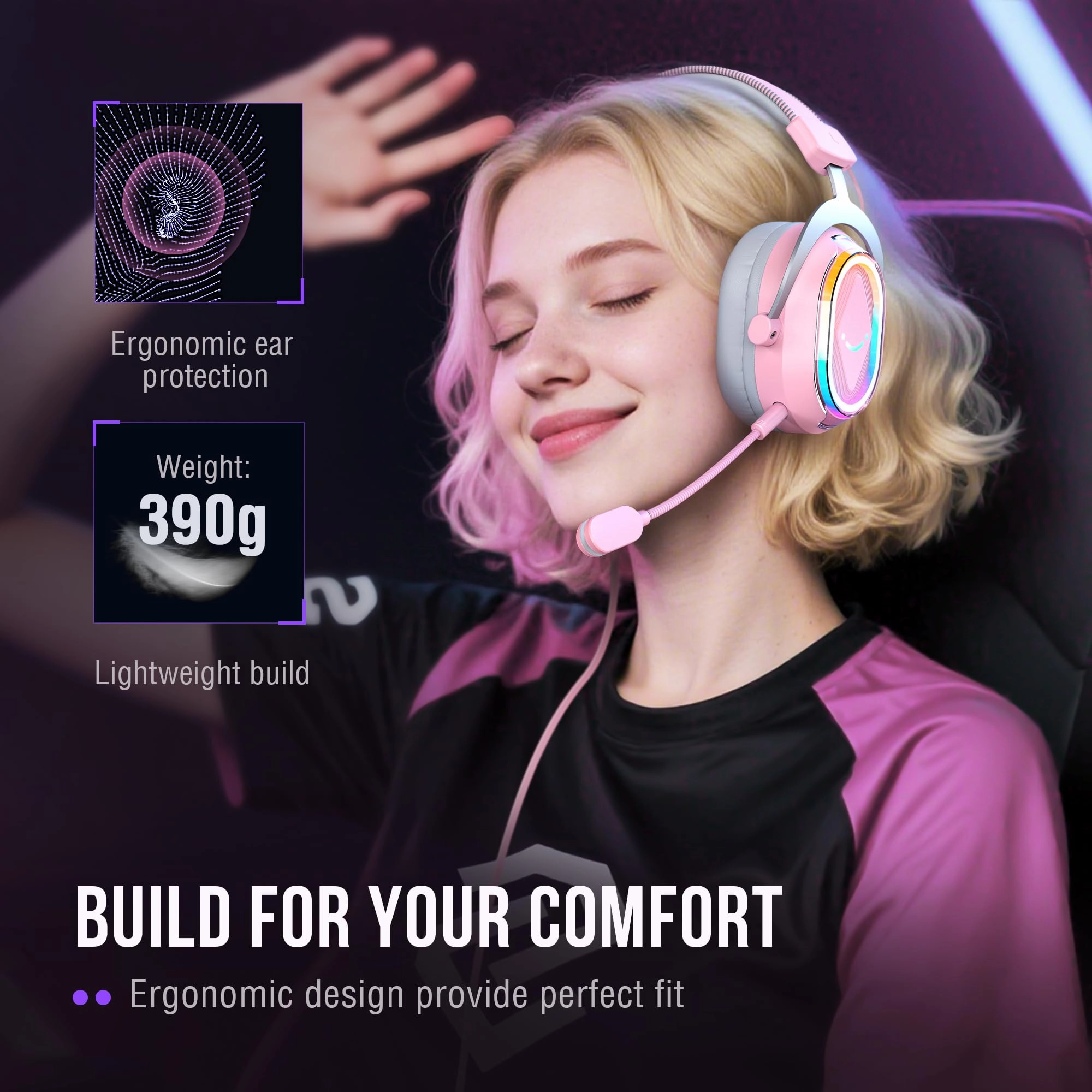 AmpliGame H13WP Wired Headset