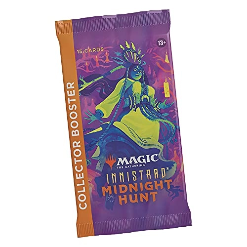 Magic the Gathering Innistrad Midnight Hunt Collector Booster - English 15pcs