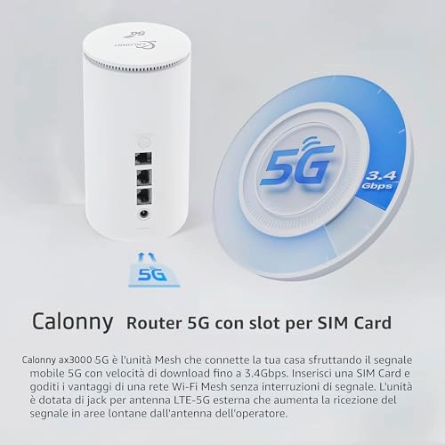 C503 - 5G WIFI6 2.6Gbps 650Mbps