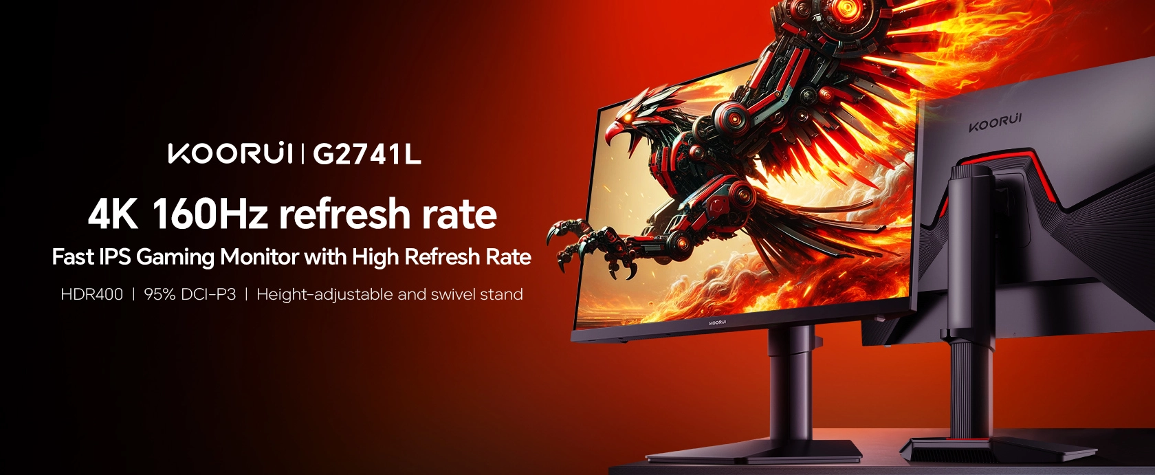 G2741L - 27 Inch 3840 x 2160 pixels