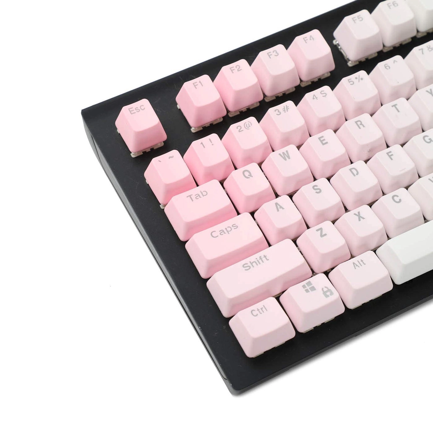 Double Shot 104 Dyed PBT Shine Through Keyset