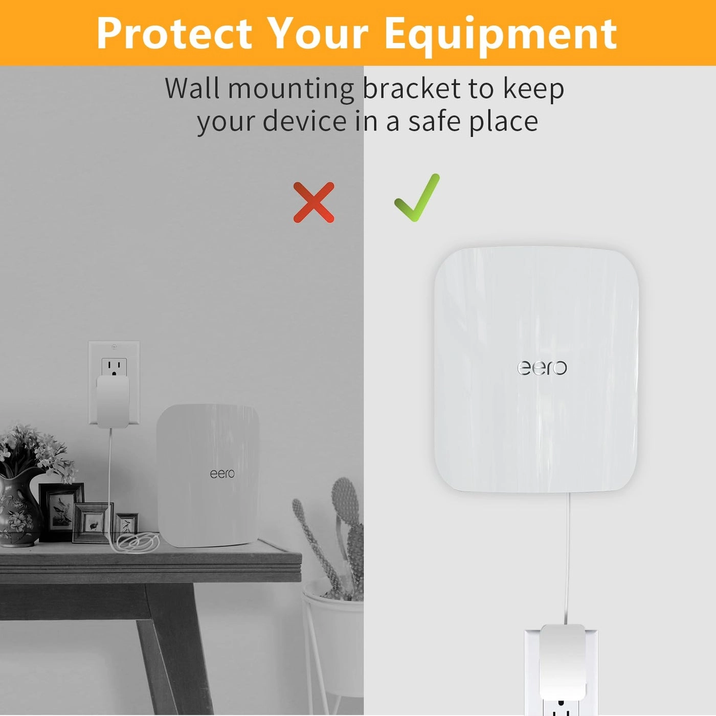 Wall Mount Bracket - 1 Pack eero Pro 7