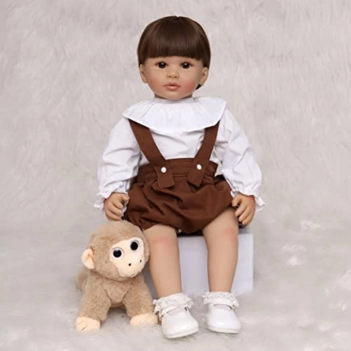 Reborn Baby Doll - 22 Inches / 55 cm Silicone Ages 3+