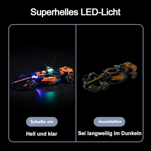 Light Kit for LEGO 76919 Speed Champions McLaren Formula 1 Race Car - Copper