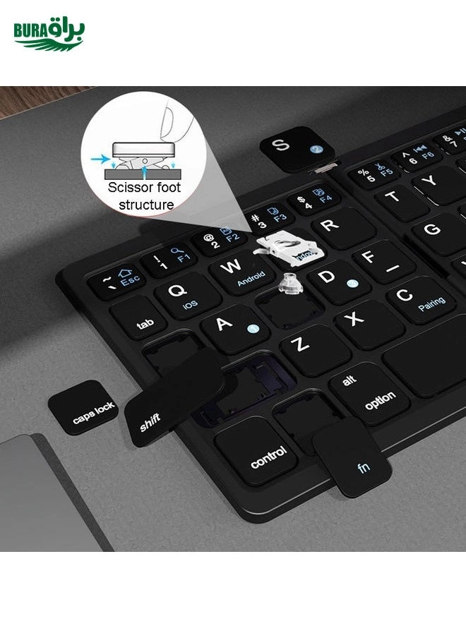 Leather Wireless Bluetooth Keyboard - EN Wireless