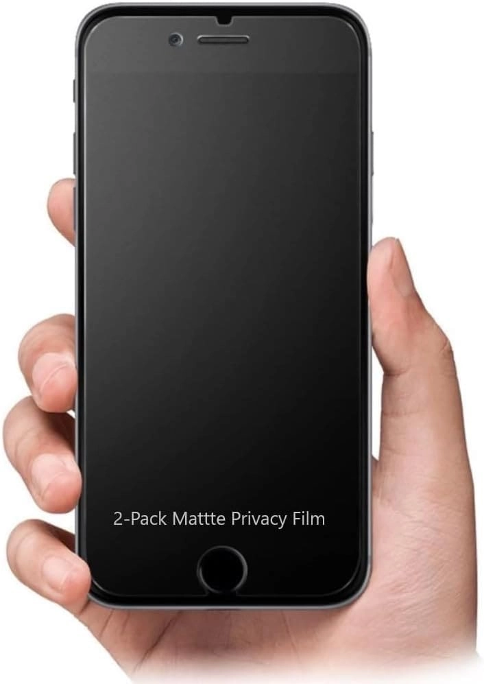 Muzz International Matte Privacy Ceramic Screen Protector Film for IPhone 7 Plus / IPhone 8 Plus