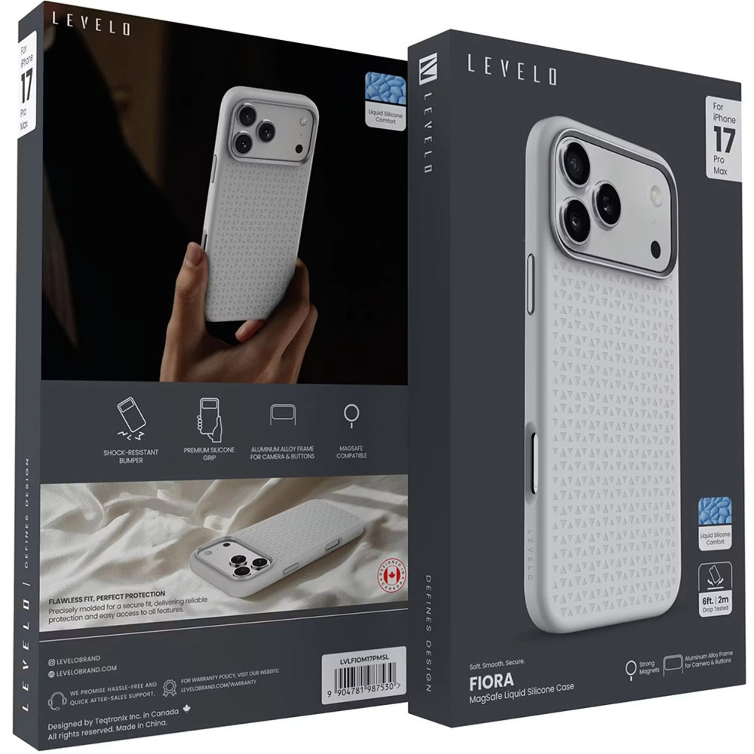 Fiora Silicone Case with MagSafe for iPhone 17 Pro Max