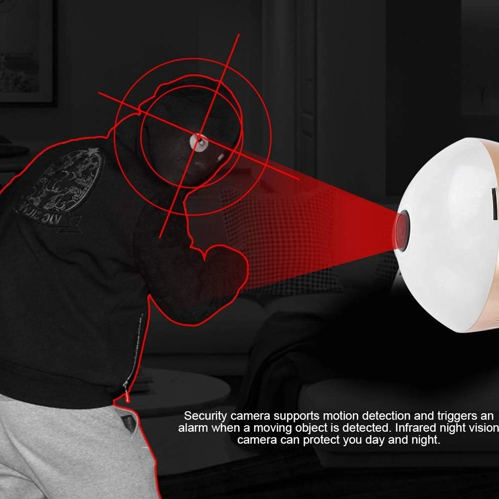 Light Bulb Security Camera 1080P