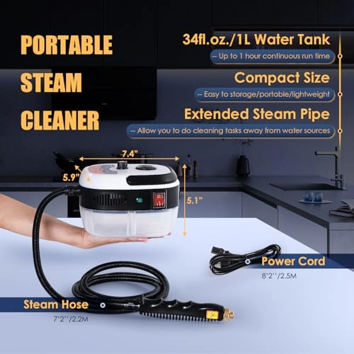 High Pressure Steam Cleaner - 35Bar