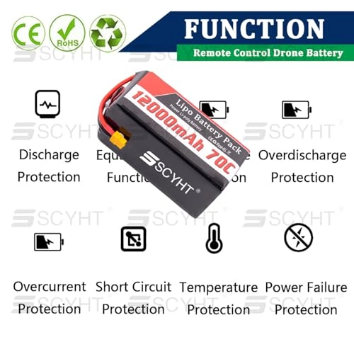 Drone Battery - 12Ah 70C