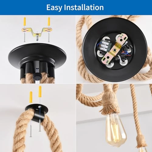 Hanging Chandelier - Dimmable