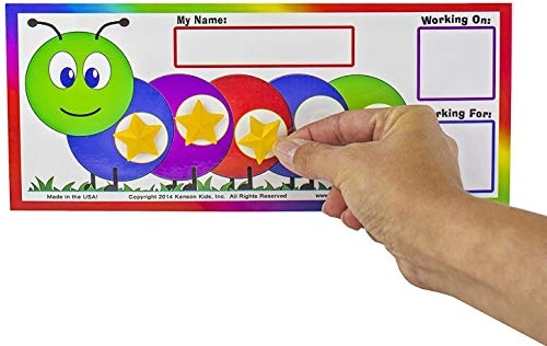I Can Do It! Caterpillar Token Board - 3 years and up 3 pieces