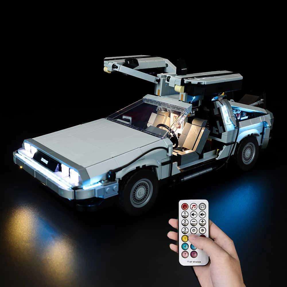wddspsh Back to the Future Time Machine Led Light Kit (10300) - Superhero