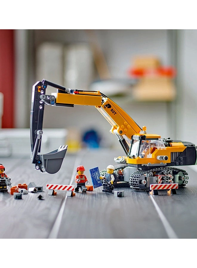 Construction Excavator - Yellow Ages 8+