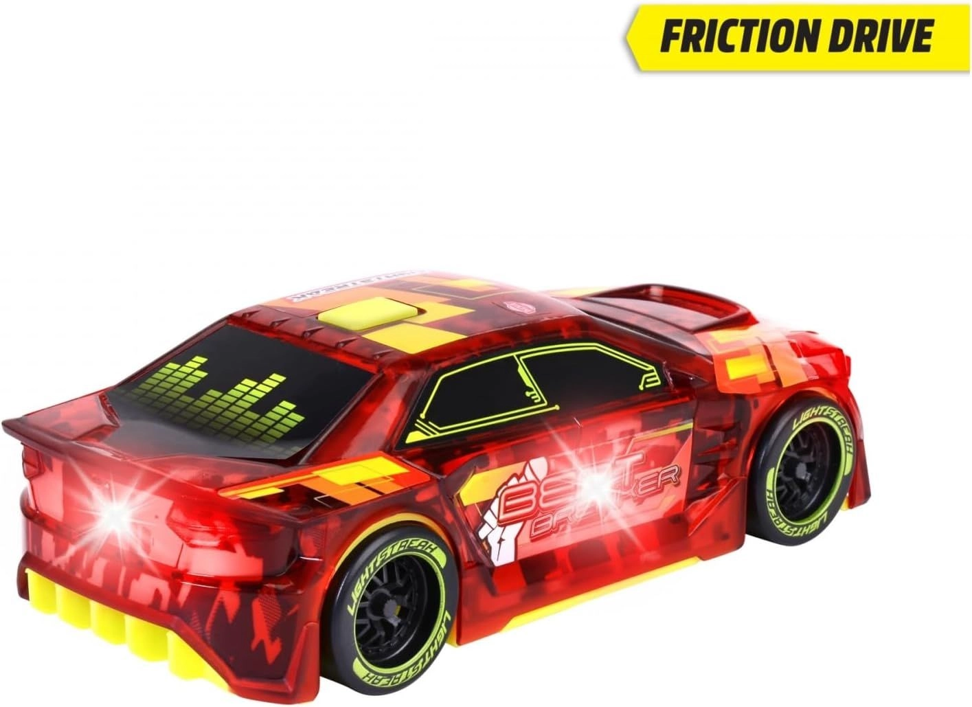 Light Streak Speed Tronic - 20 cm friction motor flashing lights music