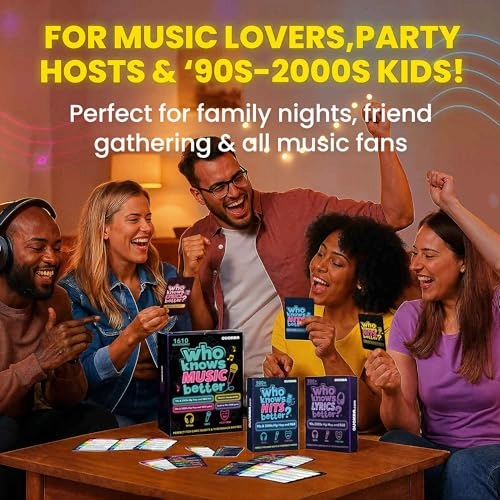 Who Knows Music Better? - 4 Pack 1610 Questions