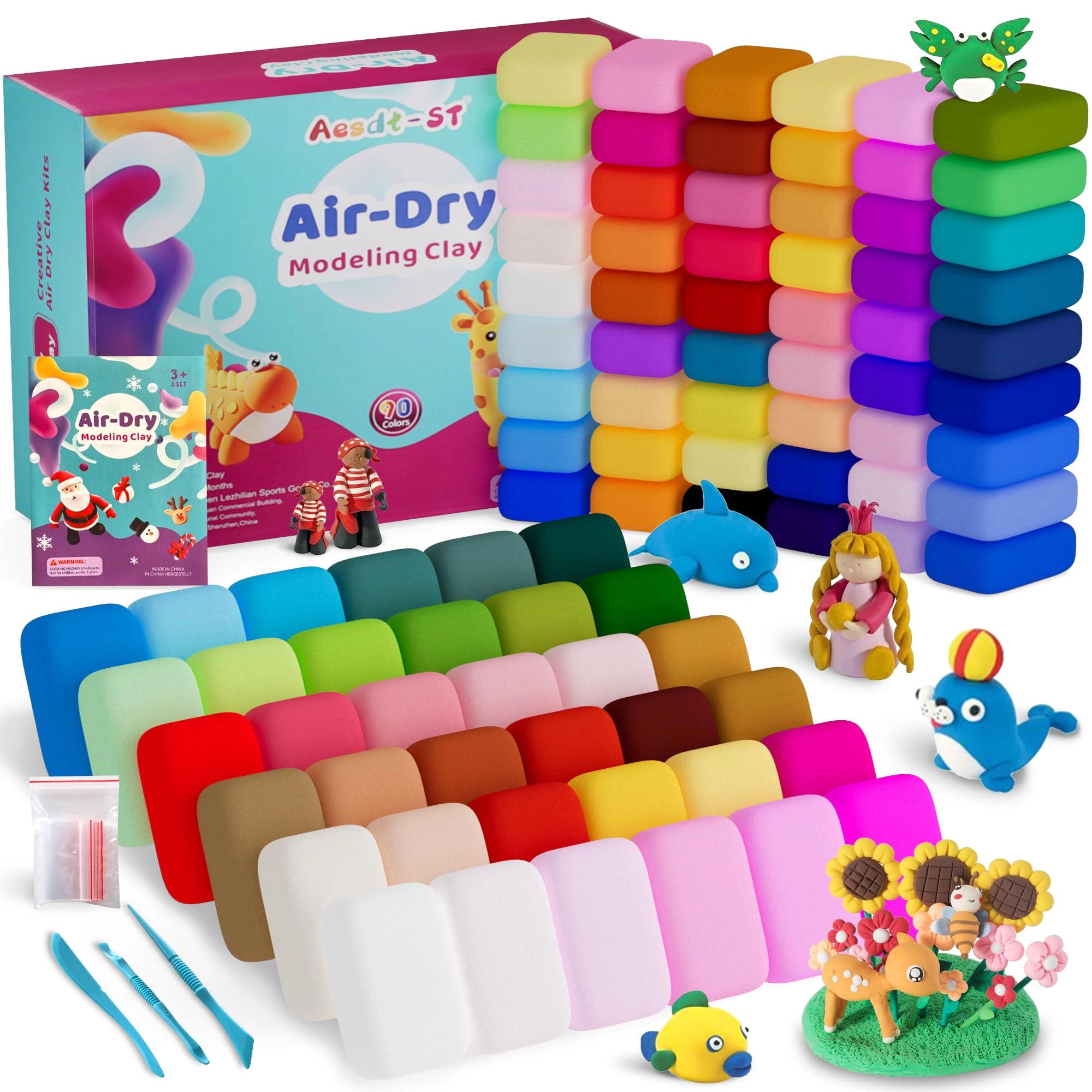 Aestd-ST LZL AIR 90SE - Clay 1.16 Kg 90 pcs.