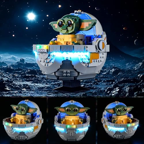 LED Light for 75403 STAR WARS Grogu with Hover Pram