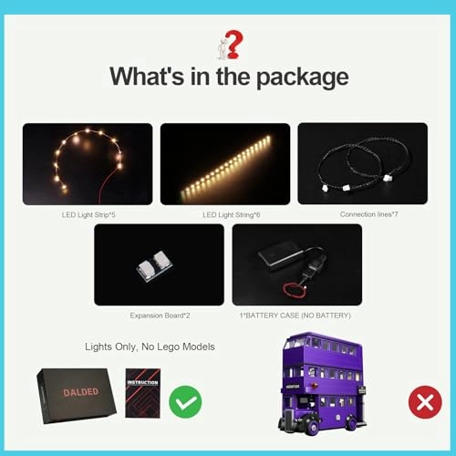 Led Light Kit - Knight Bus Adventure Harry Potter