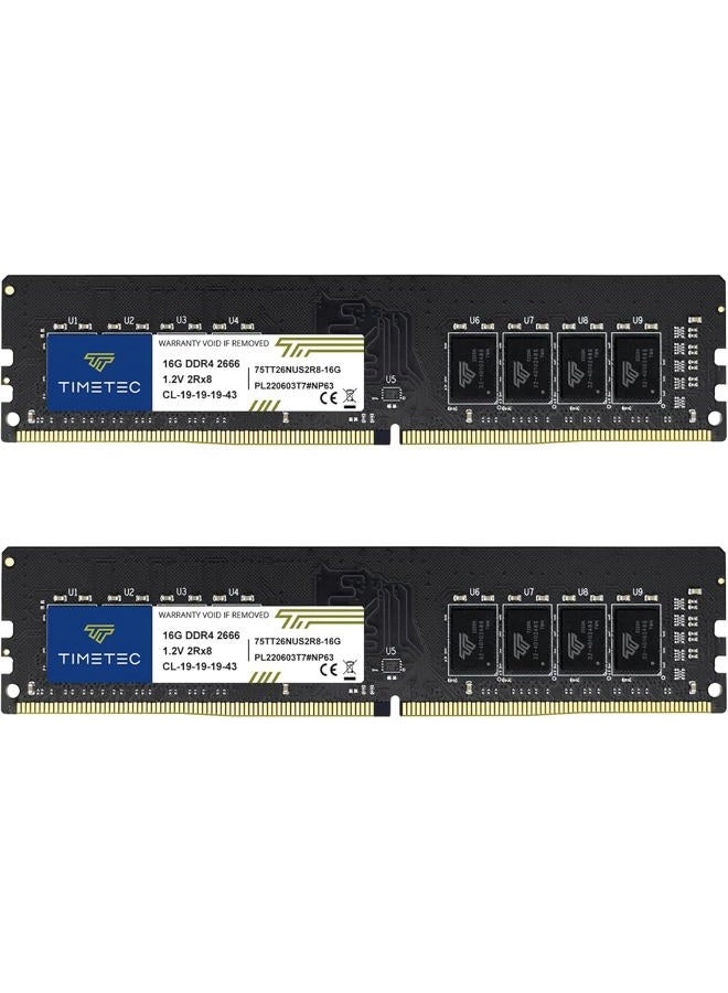 Timetec UDIMM - 32GB 2666MHz 288 Pin DDR4