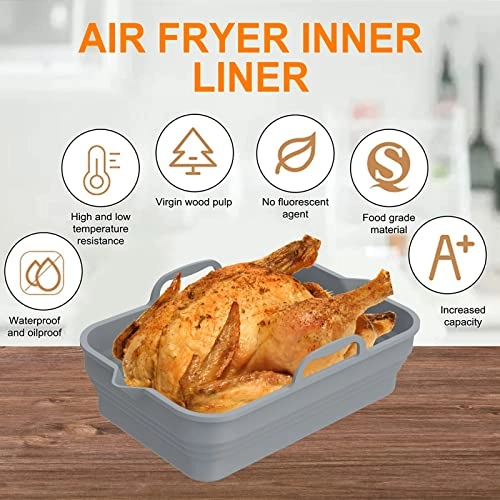 Air Fryer Silicone Pot - Silicone 2 pcs