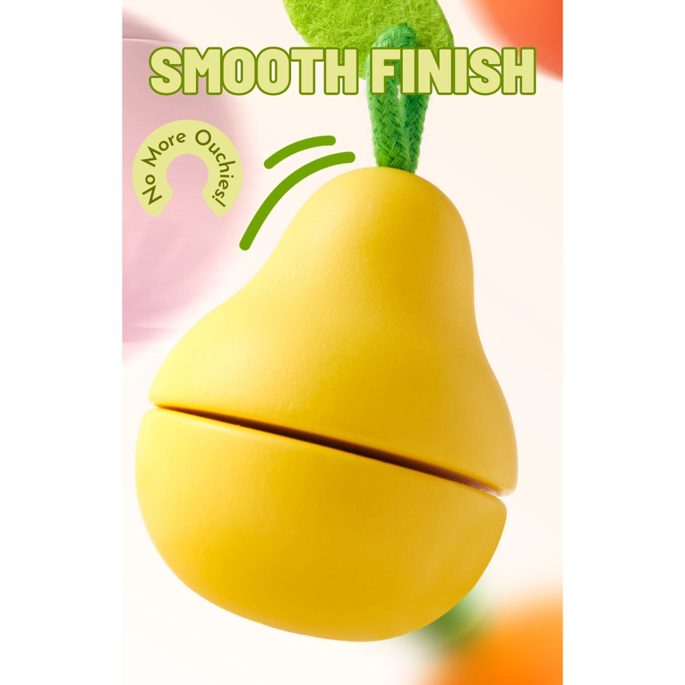 Wooden Chopping Set - Suitable for 3 years and above 15 pieces