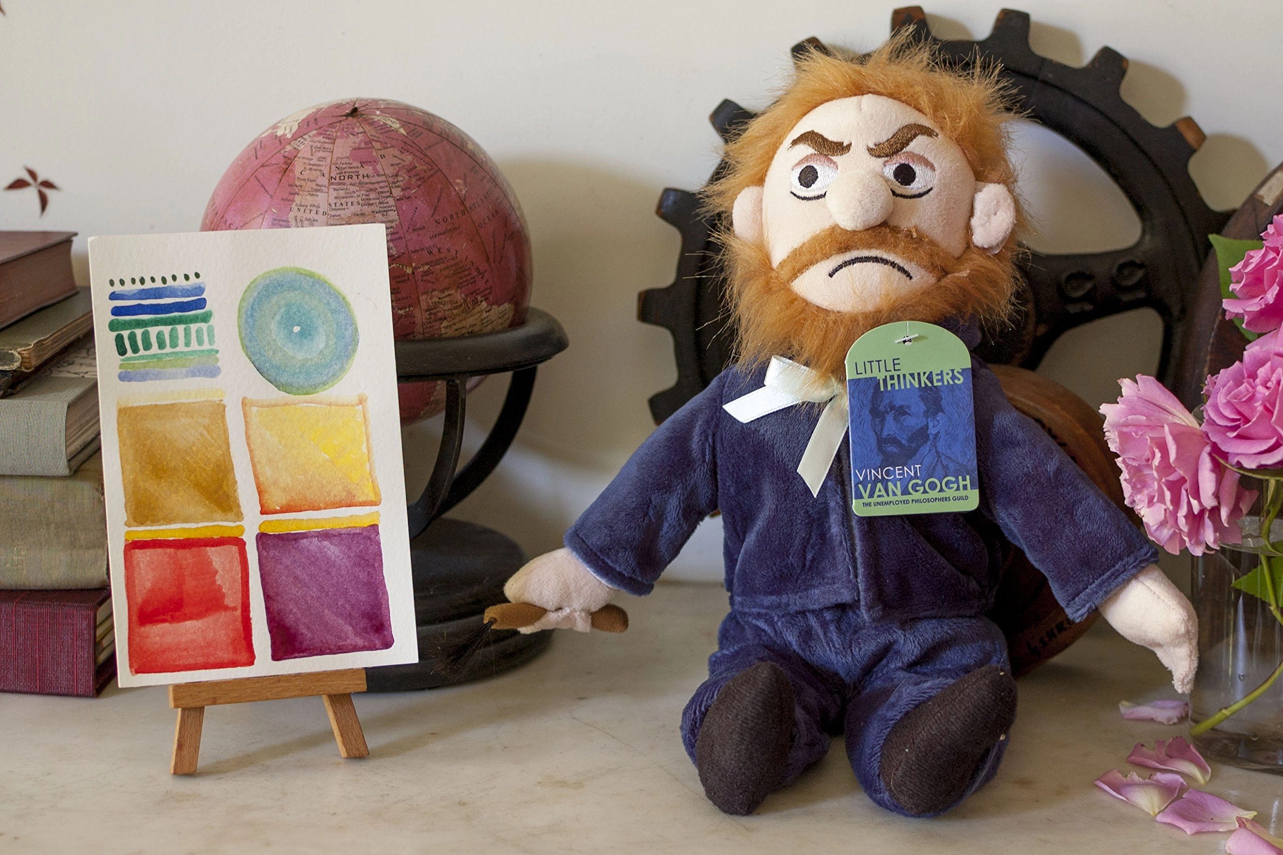 Vincent Van Gogh Doll - Little Thinker Plush