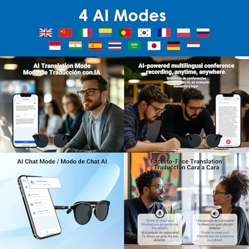 AI Glasses - ChatGPT Optimized Bluetooth Polarized