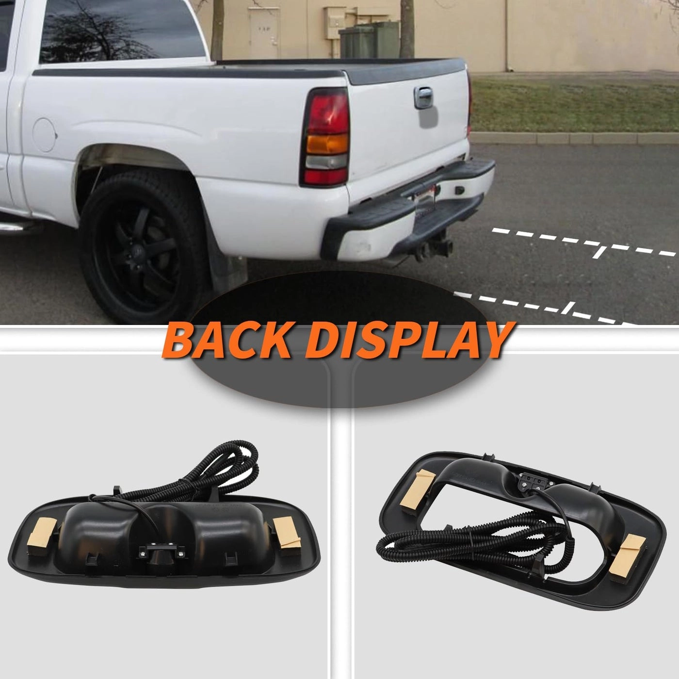 Rear Tailgate Handle Backup Camera - Night Vision 1280*960 pixels
