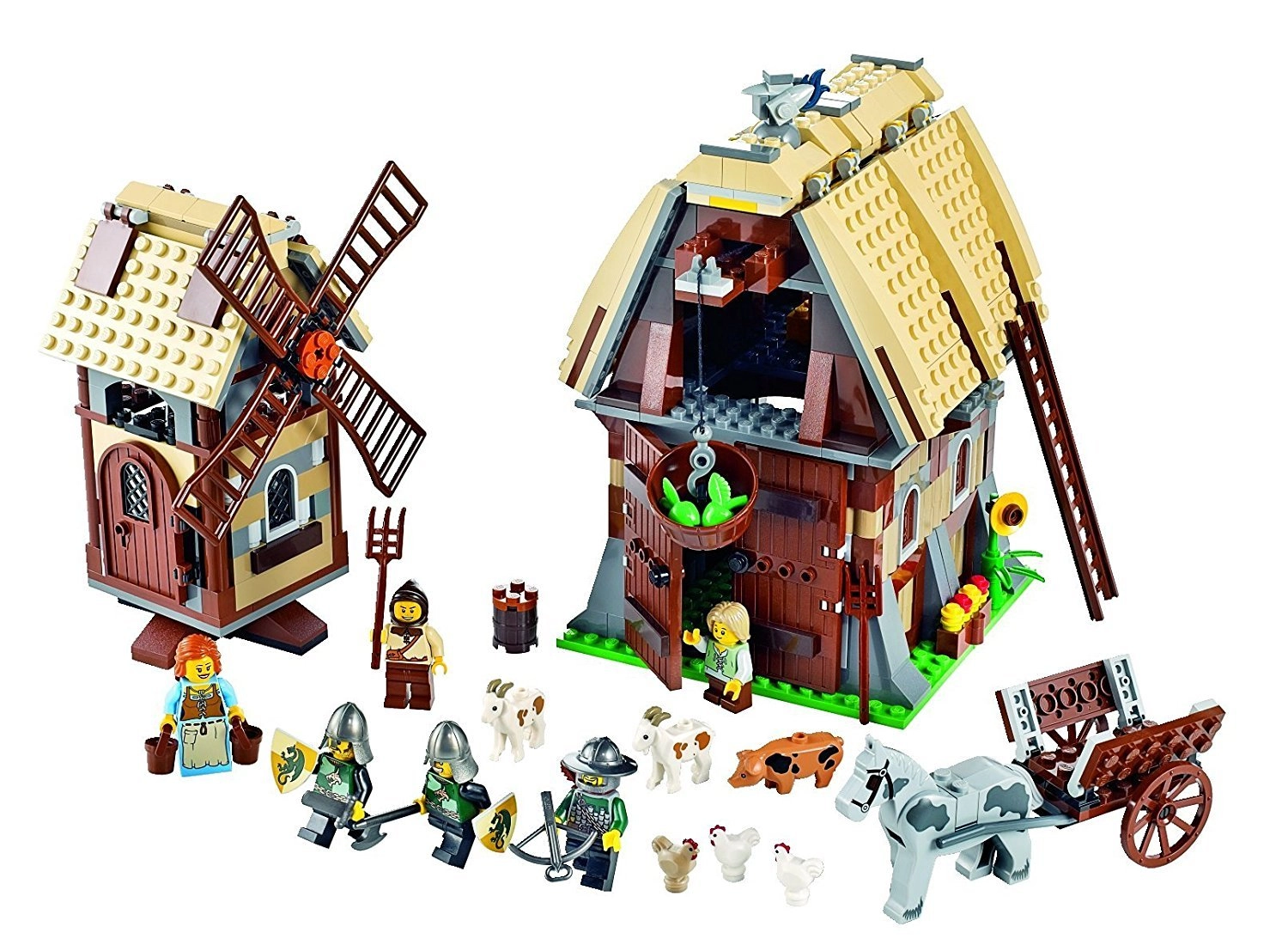 LEGO Mill Village Raid - 663pcs Village