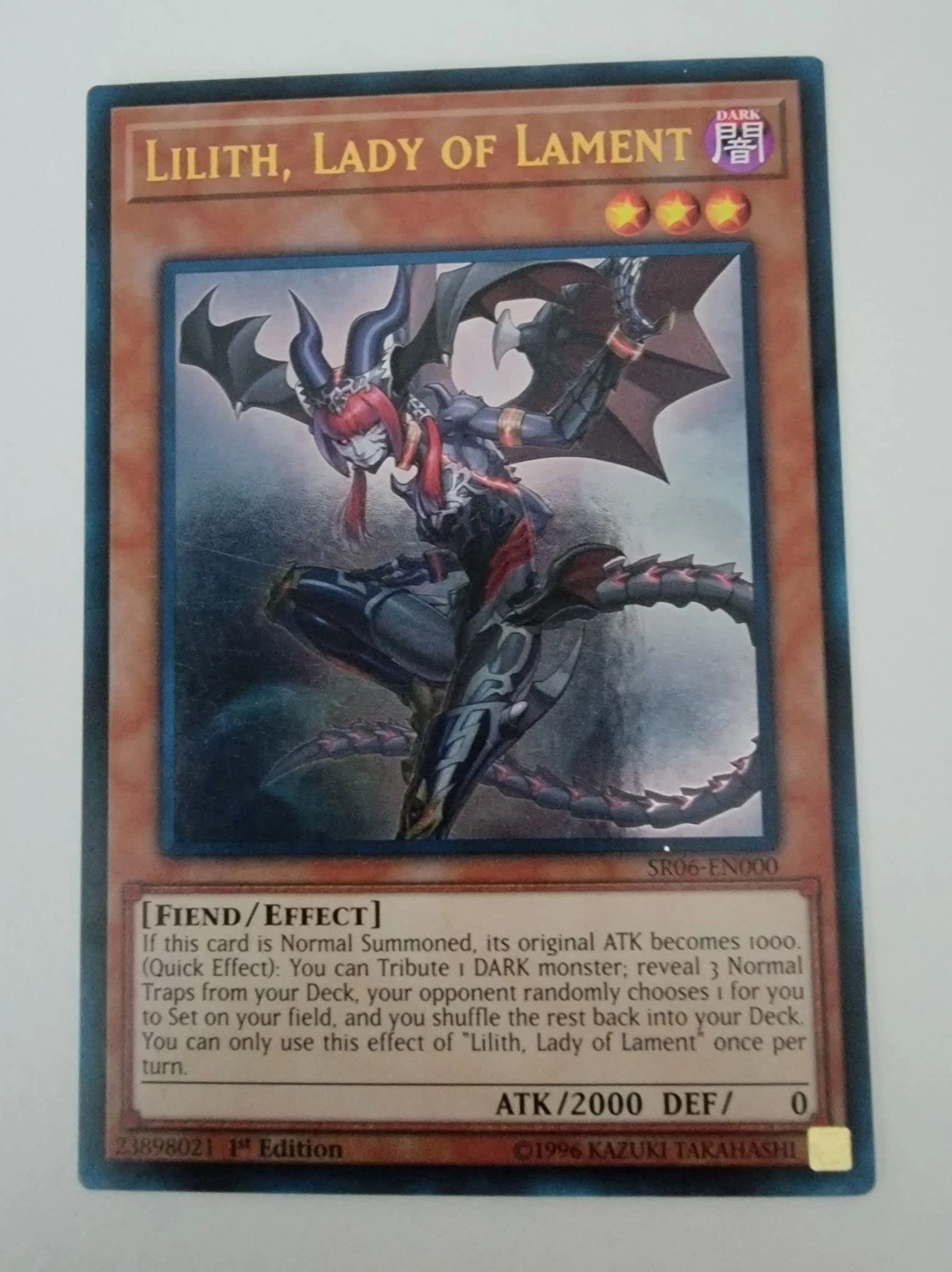 Konami Lilith, Lady of Lament SR06-EN000 - English