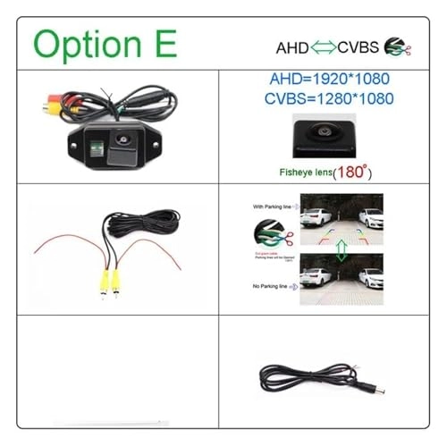 Car Rear View Camera - Night vision 1920 x 1080P