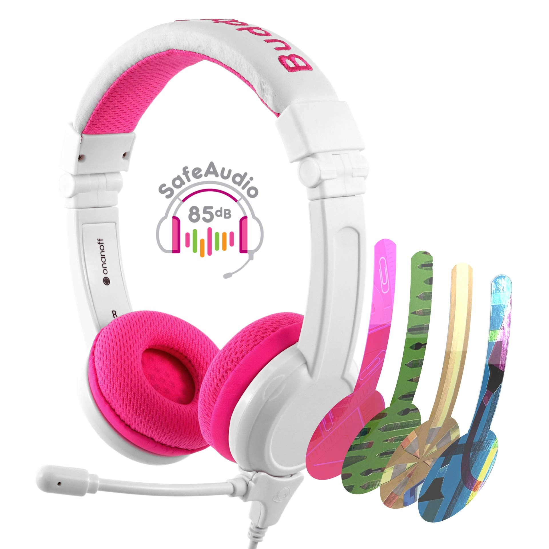 BuddyPhones School+ Wired Headset