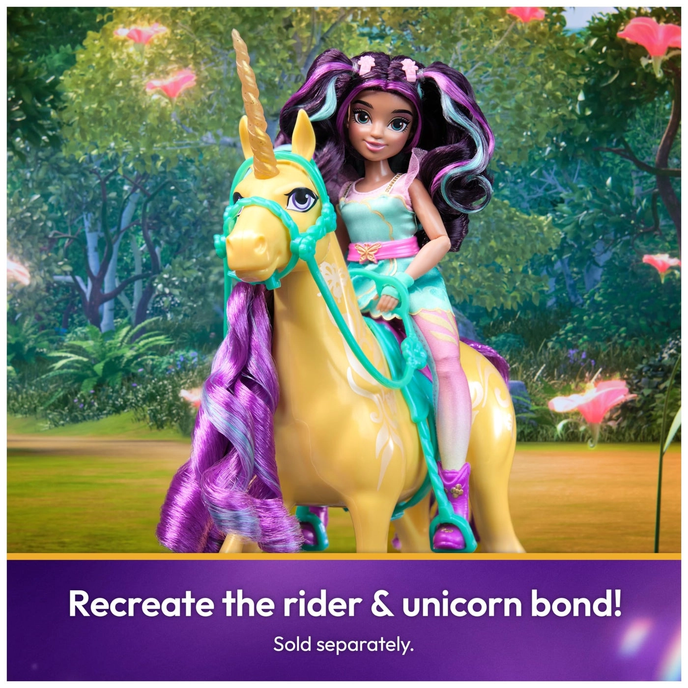 Leaf Unicorn - 11” 2 Riding Accessories Ages 4+